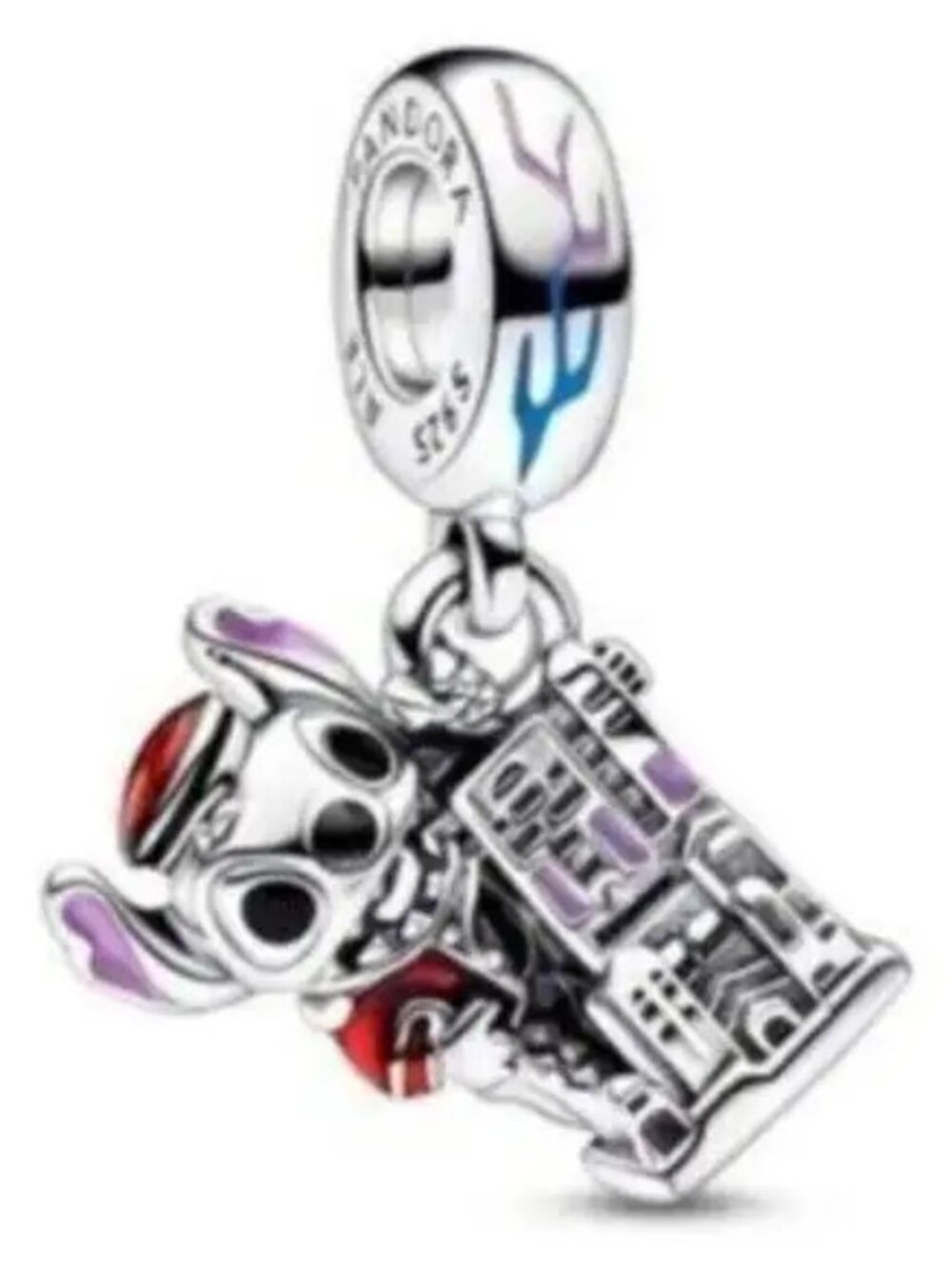 Paris Stitch Hollwood Tower of Terror Charm, Charm For Pandora Bracelet